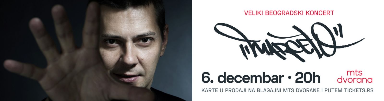 Beogradski koncert Marčela održaće se u MTS dvorani 6. decembra