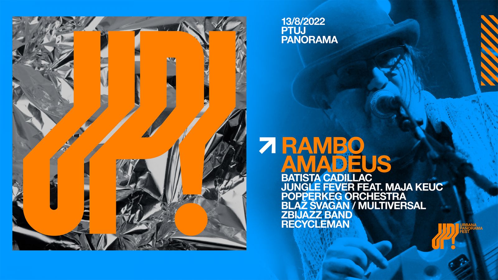 Rambo Amadeus na UP! URBAN PANORAMA FESTU u Ptuju, Slovenija