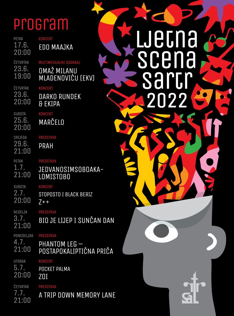 Letnja scena SARTR-a počinje s radom sredinom juna u Sarajevu