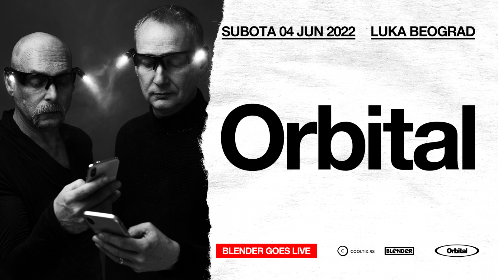 Koncert legendarnog elektronskog sastava Orbital u Beogradu