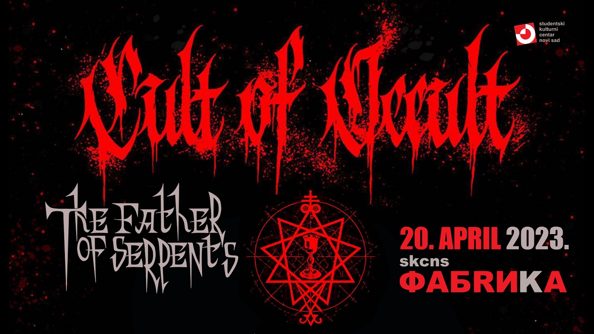 Cult of Occult, legendarni doom/black sludge bend iz Francuske nastupiće u SKCNS Fabrici 