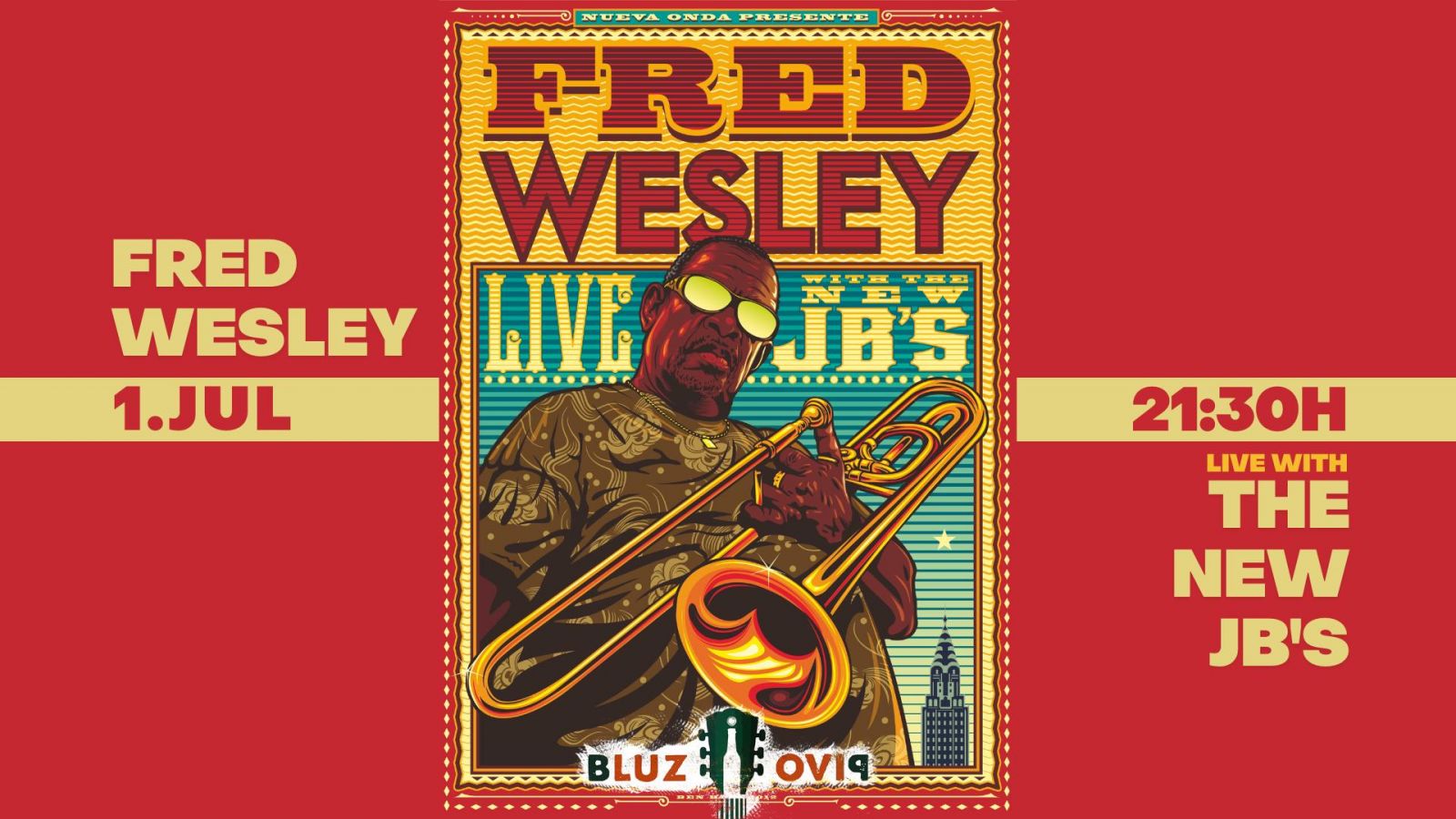 Fred Wesley po drugi put u Bluz i Pivo!
