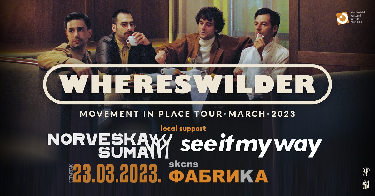 Grčki indie bend Whereswilder nastupiće u SKCNS 