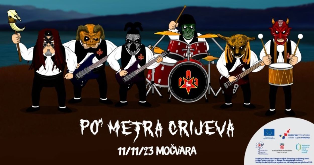  Ča metal koncert u Močvari: Po’ metra crijeva!