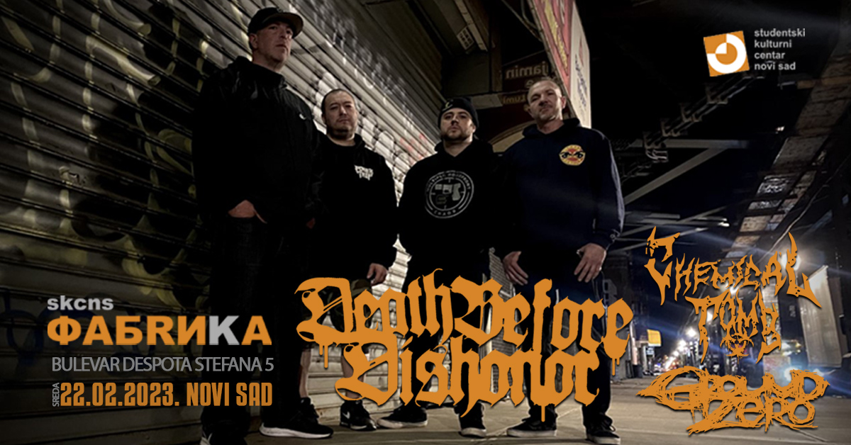  Death Before Dishonor nastupiće u SKCNS Fabrici