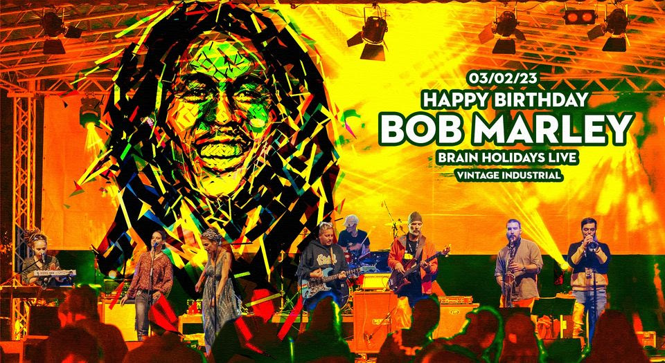 Brain Holidays slave rođendan Boba Marleya u Zagrebu i Velenju