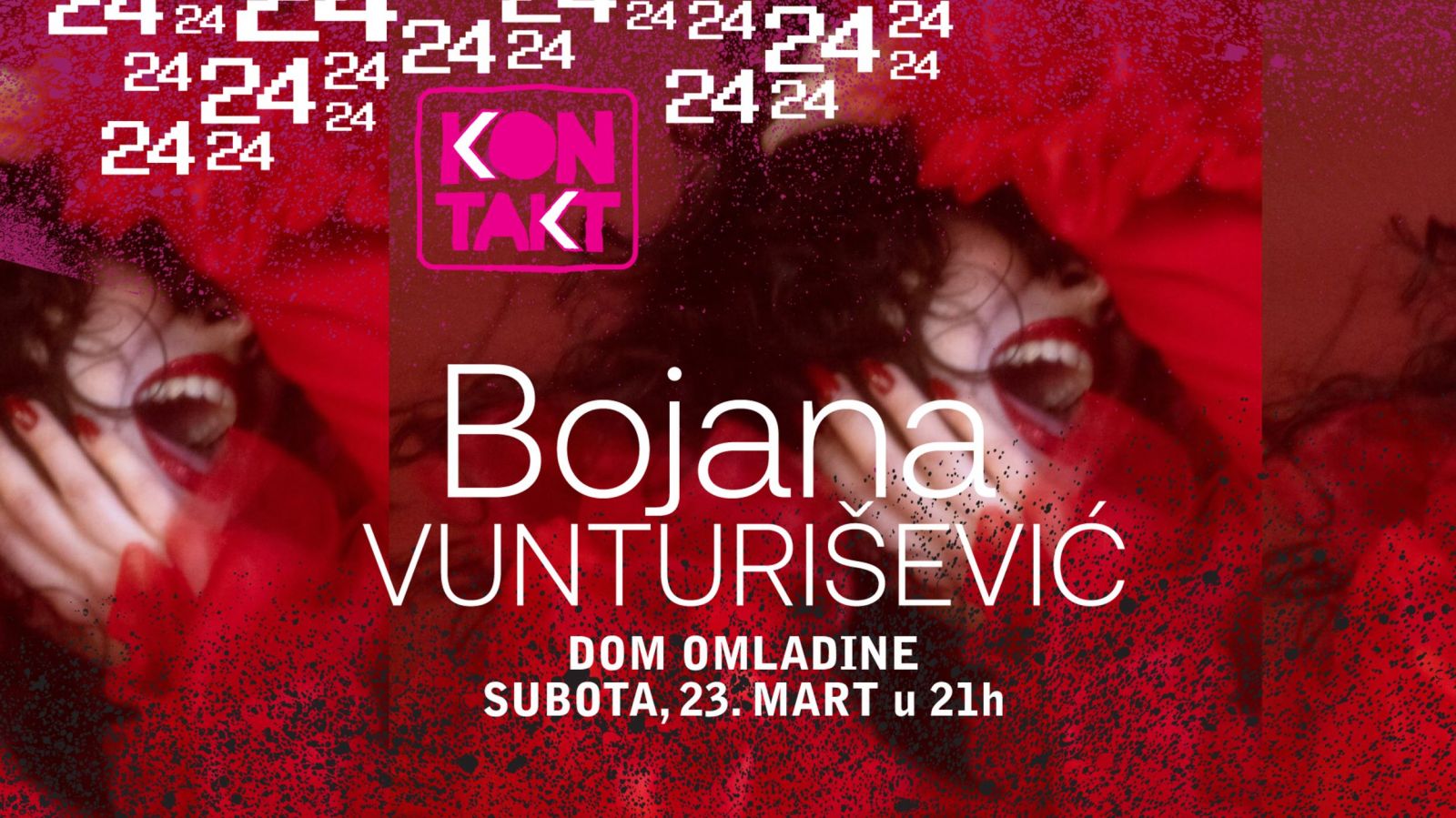 Energija i ljubav uživo: Koncert Bojane Vunturišević na Osmoj Kontakt konferenciji 23. marta u 21 čas